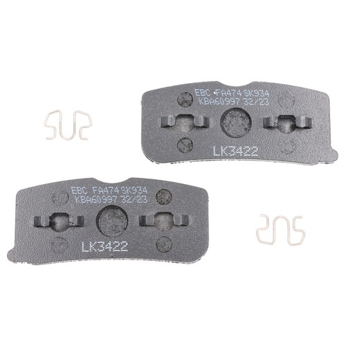 Ebc plaquettes frein fa474 - ebc,