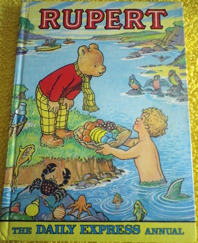 Vintage rupert the bear - rupert,