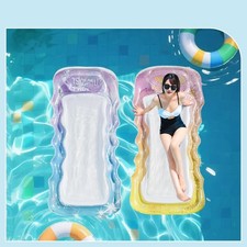 Matelas gonflable pour piscine, bain de soleil, fournitures de fête,