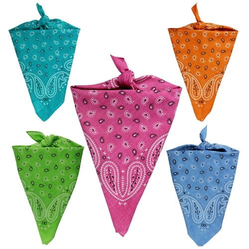 écharpe bandana motif paisley - Écharpe,