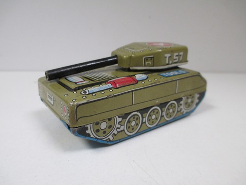 Tank jouet tole - jouet,