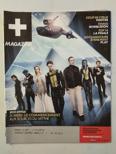 Magazine canal plus - +,