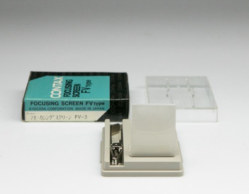 Contax focusing screen 3 - focusing, fv-3