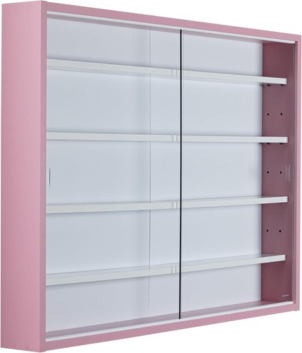 Vitrine murale pinkruby - murale, pour