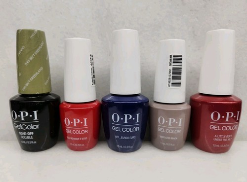 Set opi gel color gcg51b - gel, #gcg51b