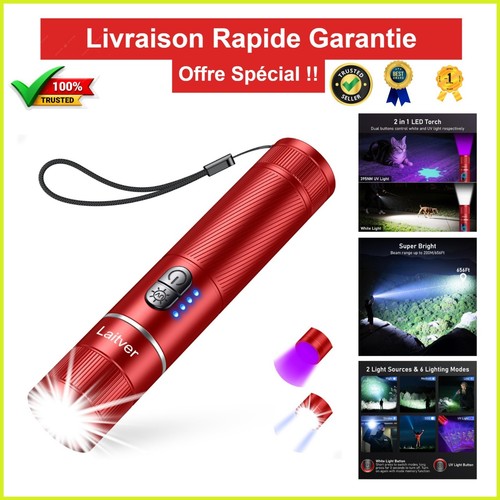 Lampe torche rechargeable led - torche,