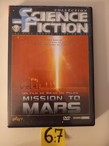 Dvd mission mars brian de - to,