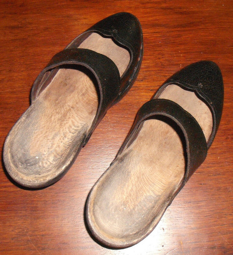 Ancienne paire sabots - ancienne, de