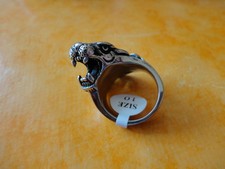 bague tête de lion ou tigre