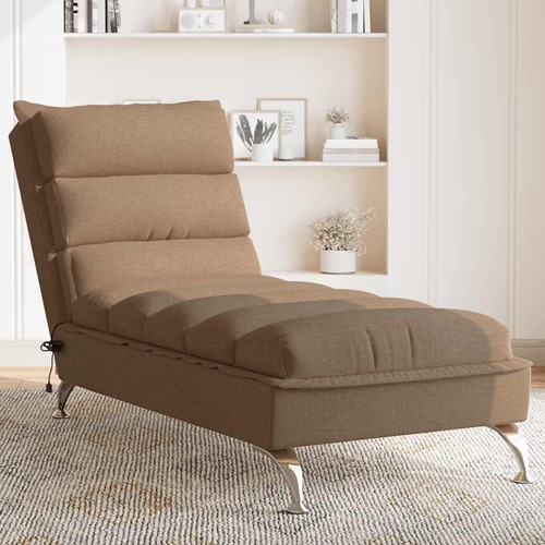 Chaise longue avec - , coussins