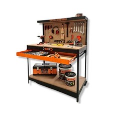 Etabli de garage Servante Bois Atelier Charge max 230 kg BRIXO