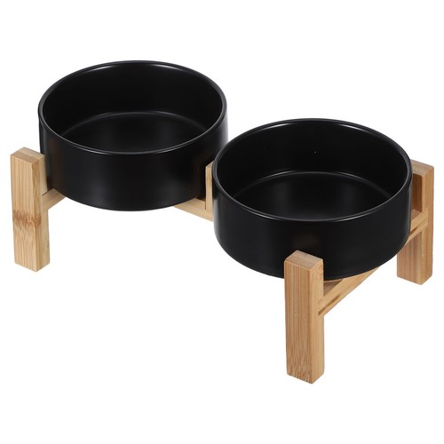 Porte gamelle pour chat chien - gamelle,