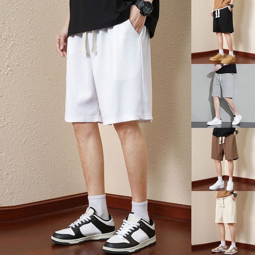 Pantalon court homme motif