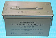 caisse de munitions militaire M2A1 hermétique dimension 31x15.5x19cm d'occasion
