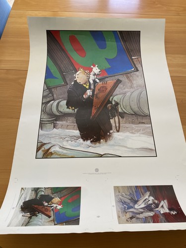 Enki bilal affiche hommage - bilal,