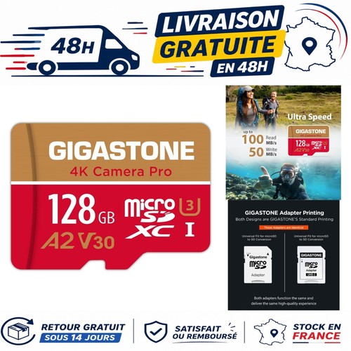 Gigastone carte micro 128 - gigastone,