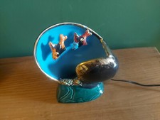 Lampe en céramique poisson (