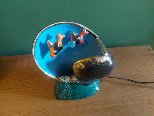 Lampe céramique poisson - en,