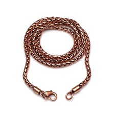Collier En Chaîne En Cuivre