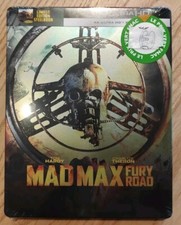 Mad Max Fury Road Steelbook Blu-ray 4k Ultra Hd