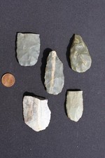 Lot Pointe de Flèche Taillée Préhistoire Néolithique Sahara Niger Silex Jaspe