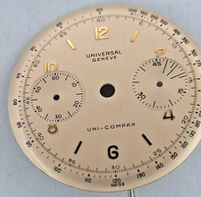 Universal Genève Uni-Compax Rare Original Vintage Dial Good condition NOS