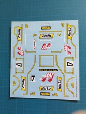 Decal 1/43 Peugeot 505