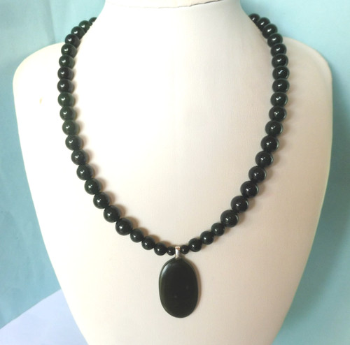 Collier jade jadéite vert - collier, en