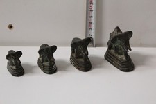 lot de 4 Ancien Poids a Opium