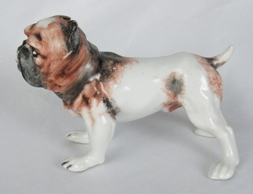 Old hand painted porcelain - hand,