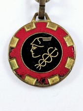 PORTE-CLES - MACHINES & OUTILS HERMÈS - Augis Émaillé - Vintage 1960s -