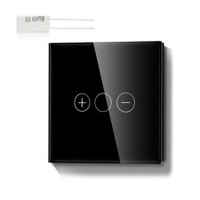 Variateur tactile normal encastré - Interrupteur tactile en verre - Interrupt...