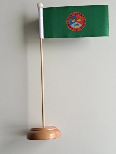 Drapeau table bois - drapeau, de