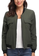 Femme Bombardier Veste Blouson