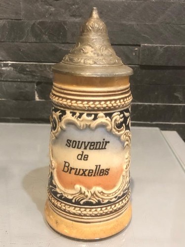 Chope bière ancienne - à,