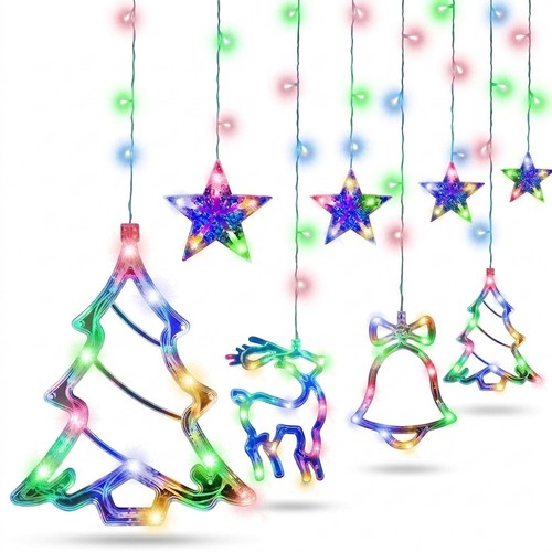 Rideau lumineux led noël - lumineux,