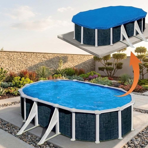 Housse piscine gonflable - piscine, en