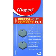 2 lames de massicot - Pour Compact Cut A4 - Maped