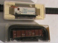 lot de 2 wagons marchandises