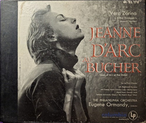 Arthur honegger jeanne d arc - honegger,