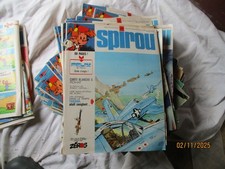 GROS LOT  66 JOURNAL SPIROU DU NUMERO 1800 A 1899 COMPLET POSTER SUPLLEMENT FICH