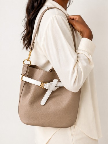 Sac main beige avec - sac,