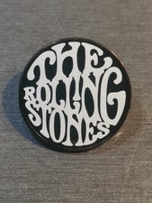 THE ROLLING STONES SATISFACTION PAINT IN BLACK pin Badge Patch New High Quality