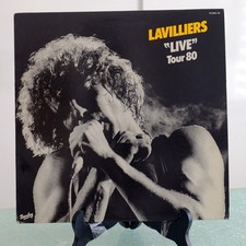 disque vinyle 33 tours - Lavilliers - live tour 80 - triple disques