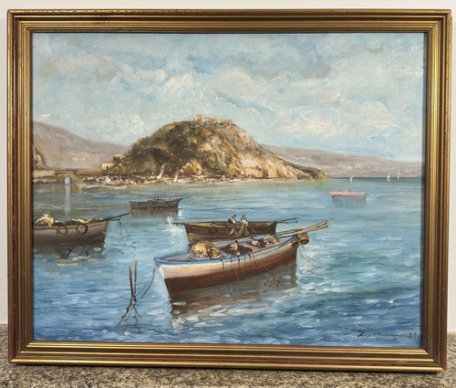 Huile sur toile - ,