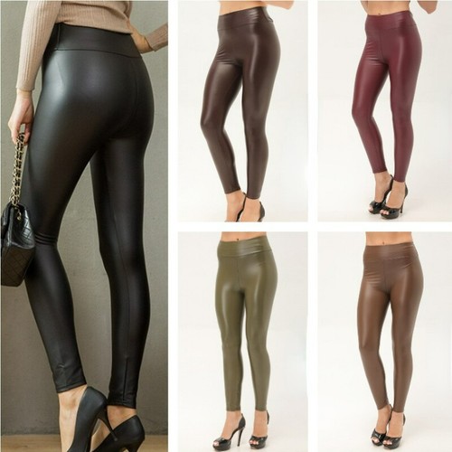 Femme leggings simili - simili, cuir