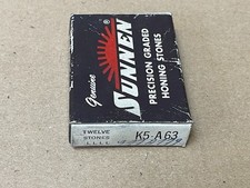 Lot de 12 pierres à roder SUNNEN réf K5-A63 - Neuves