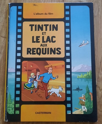 Tintin lac aux requins - tintin, et