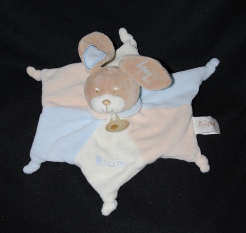 Doudou lapin plat baby nat - plat,