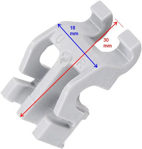 Clip panier supérieur lave